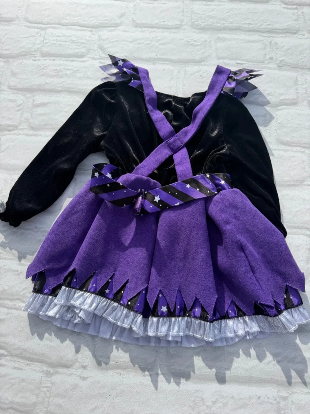 Spirit Purple and Black Moonlit Witch Pinafore Dress - Picture 3 of 7
